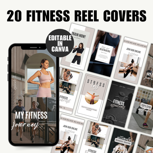 HEALTH & WELLNESS | SOCIAL MEDIA | 20 FITNESS reel covers