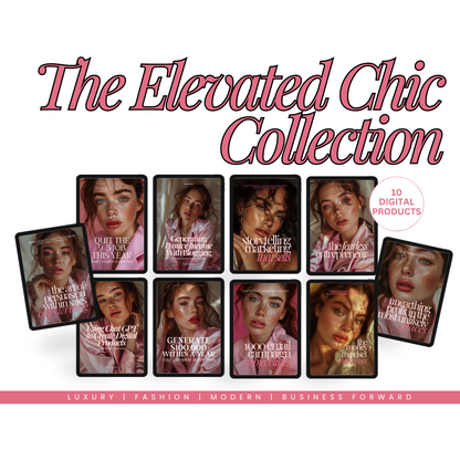 Elevated Chic Collection | Bundle of 10 MRR Products | Master Resell Rights