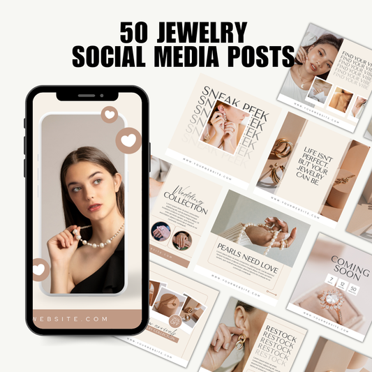 SOCIAL MEDIA | 50 JEWELRY instagram posts