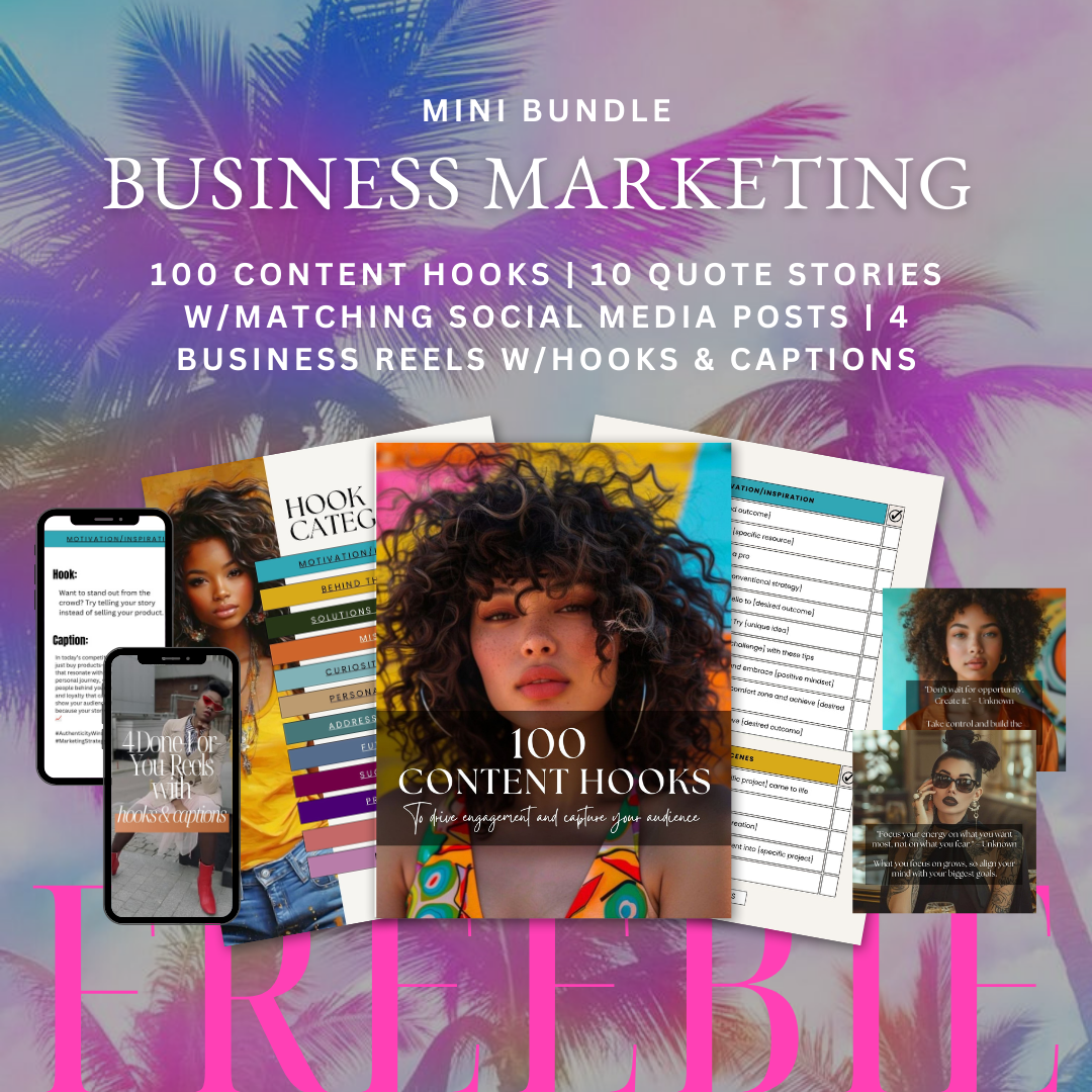 Business Marketing Mini Bundle | Limited Time Free Gift