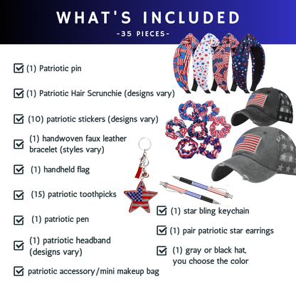 **LIMITED EDITION** 35pc USA Patriotic Bundle