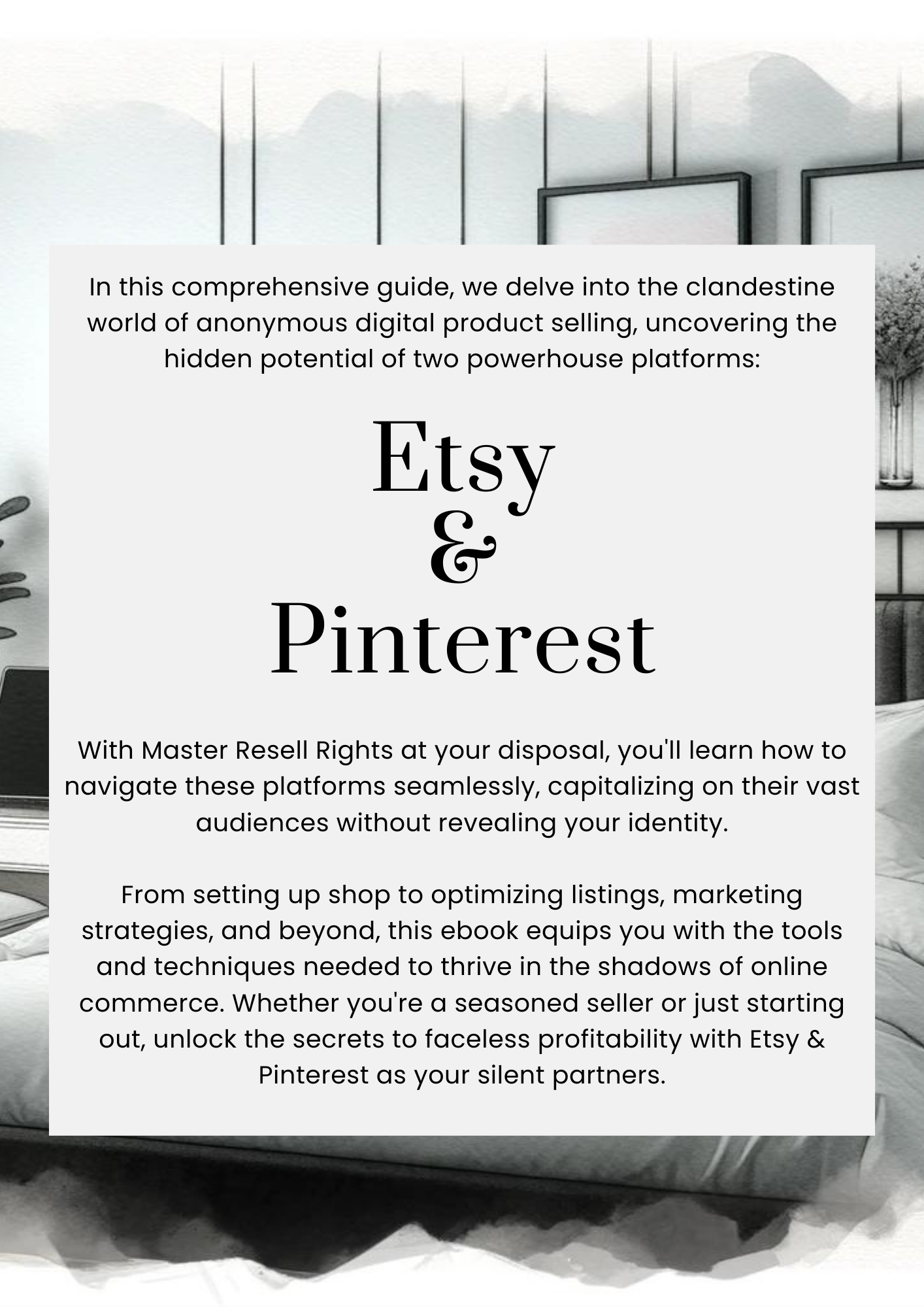 Mastering Etsy & Pinterest  | Strategy Guide | 57 pages