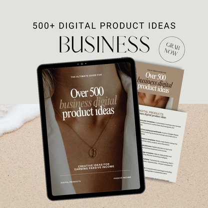 500+ Business Digital Product Ideas