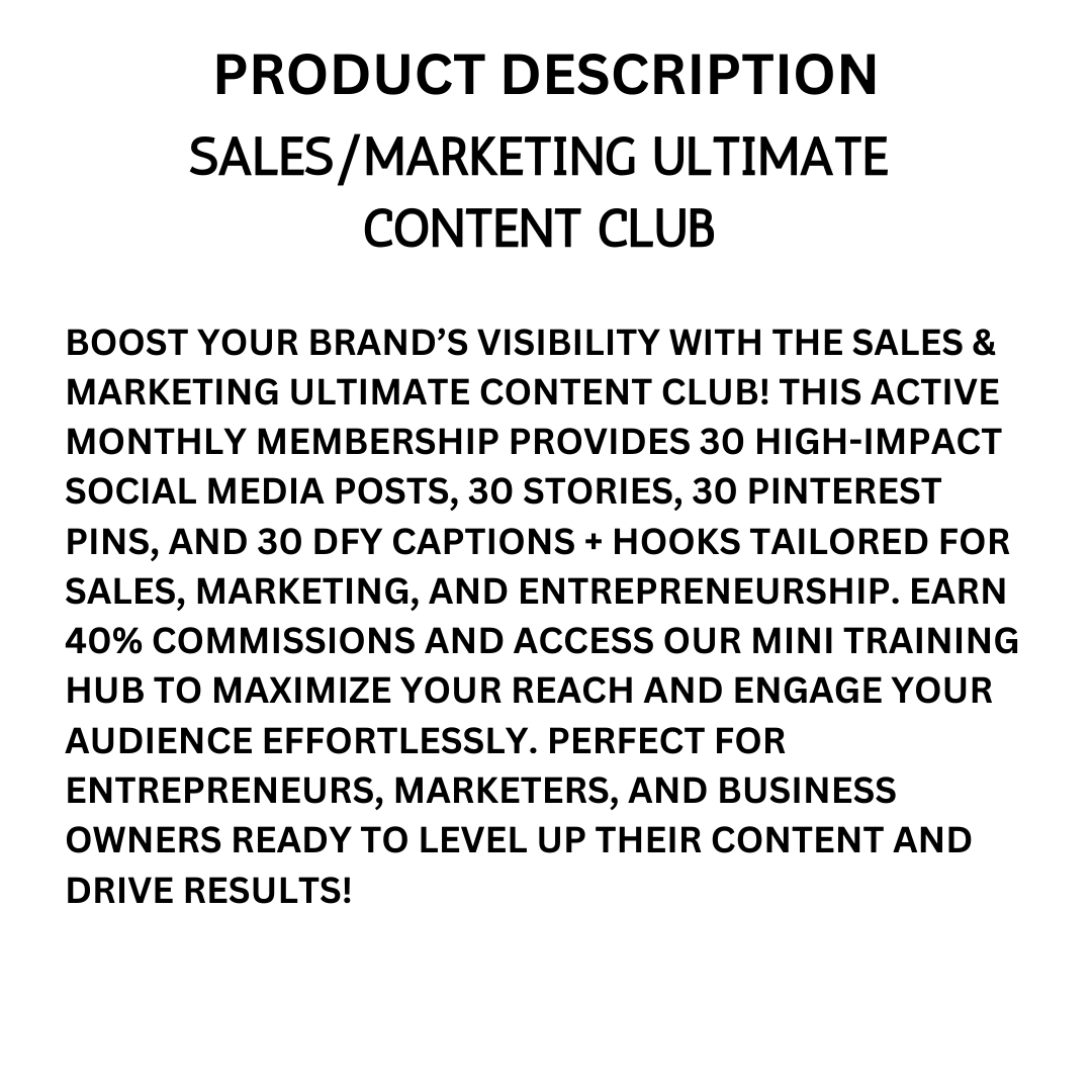 UCC | Sales | Marketing | Entrepreneurship