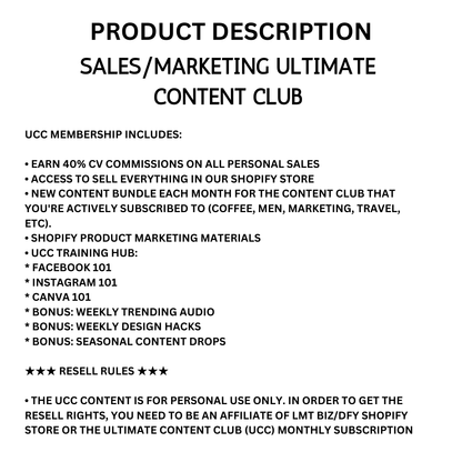 UCC | Sales | Marketing | Entrepreneurship