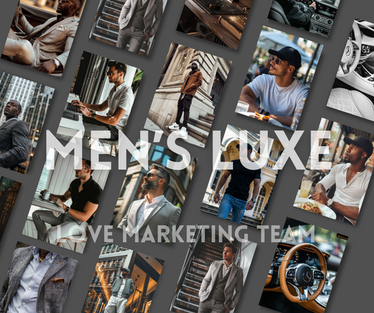 Men Luxe Collection + BONUS | 300 Stories | 300 Posts