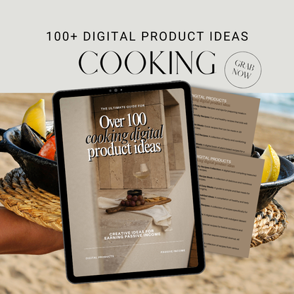 100+ Cooking Digital Product Ideas