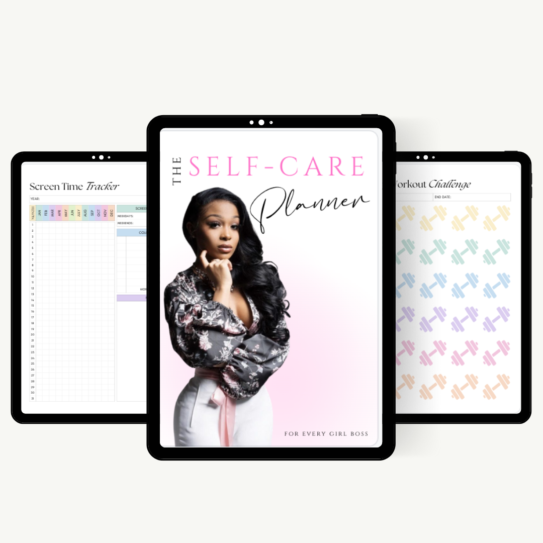 Self Care Planner For Every Boss Girl | DFY | Master Resell Rights | PLR/MRR