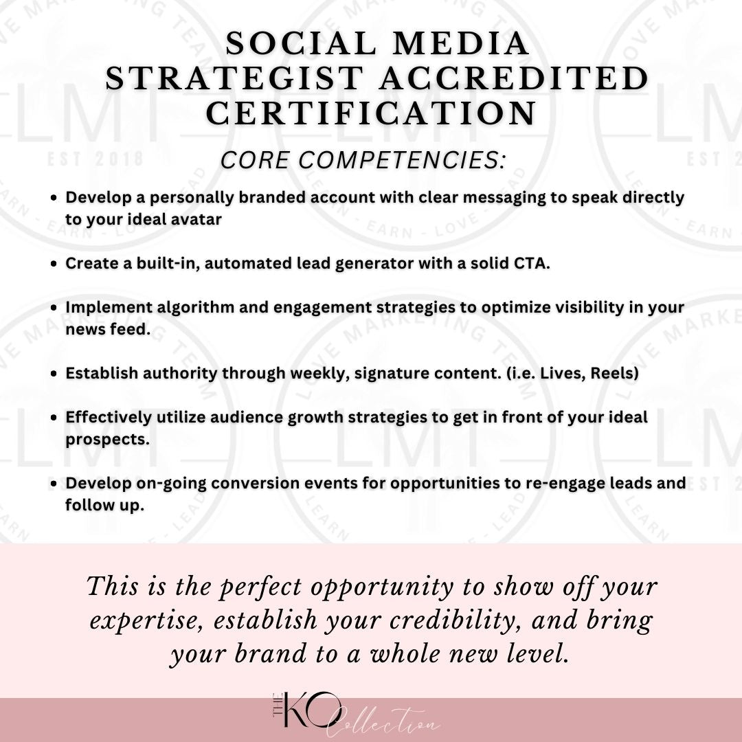 Social Media Strategist | Accredited Certification