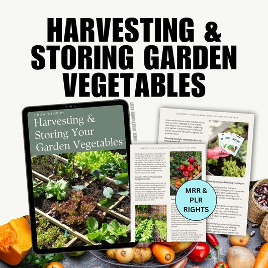 Harvesting & Storing Garden Vegetables