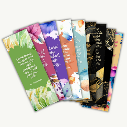 FAITH | Bibleverse Bookmarks | 15 bookmarks