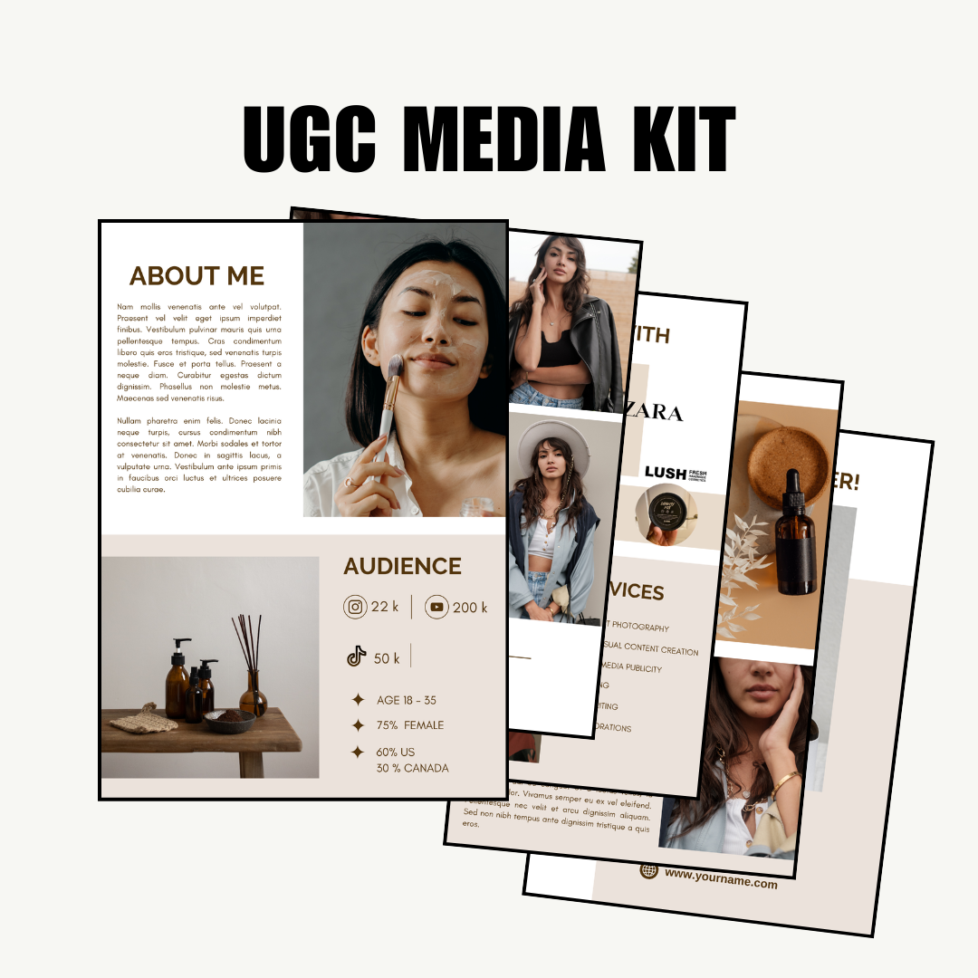 SOCIAL MEDIA | UGC | CONTENT CREATOR KIT | BUNDLE