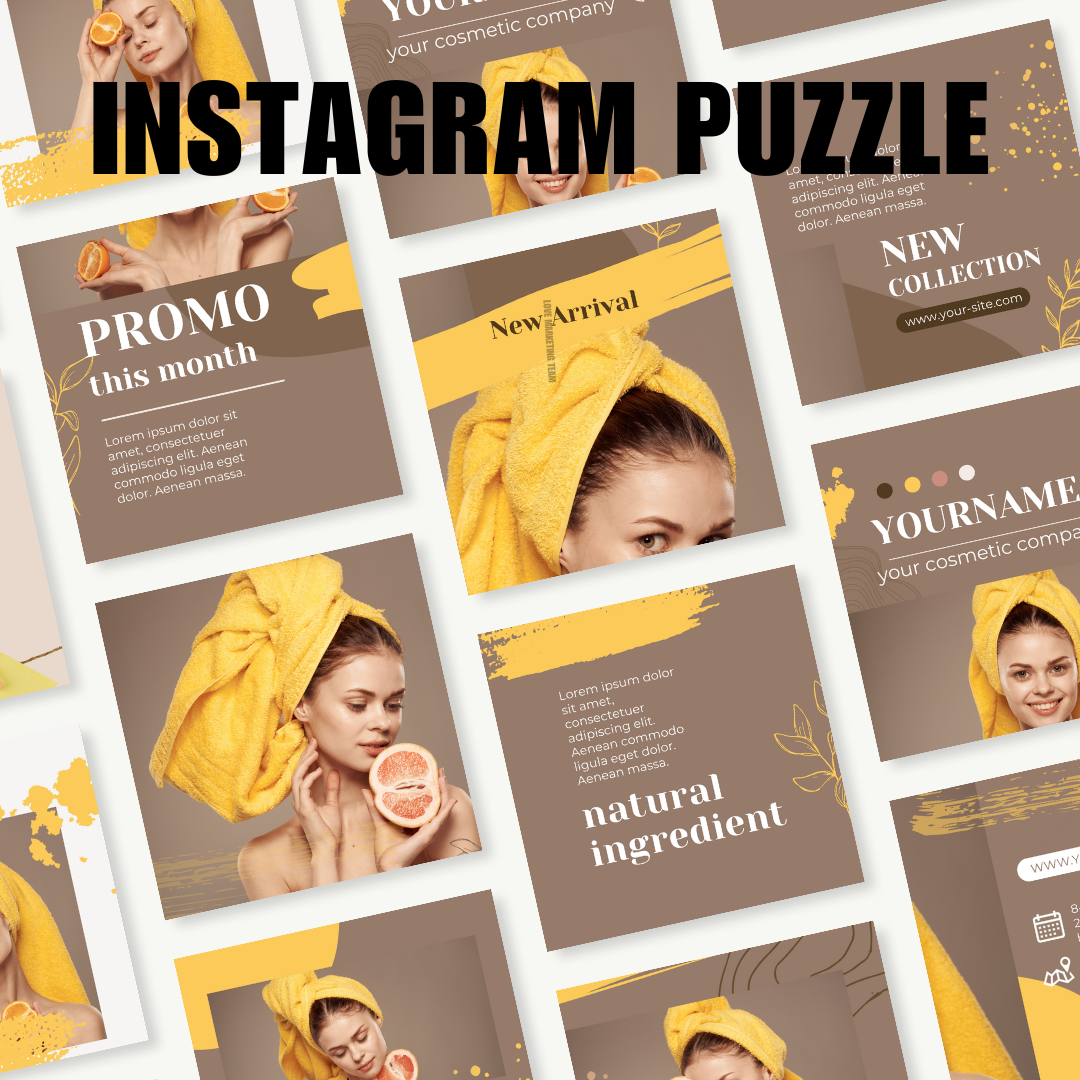 BEAUTY | SOCIAL MEDIA | INSTAGRAM PUZZLE