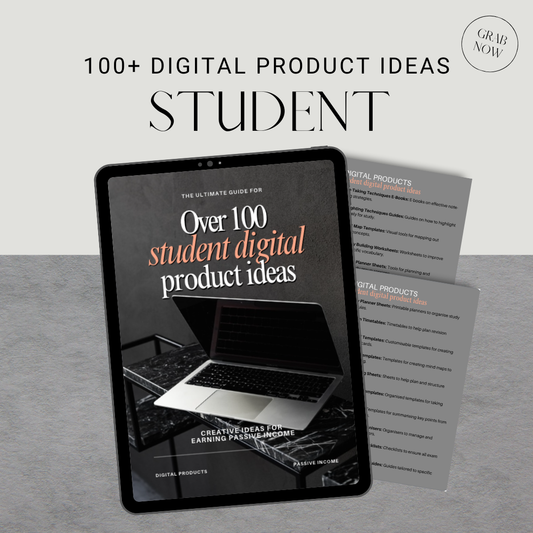 100+ Student Digital Product Ideas