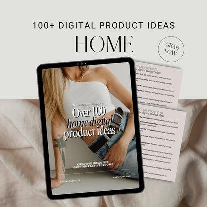 100+ Home Digital Product Ideas