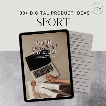 100+ Sports Digital Product Ideas