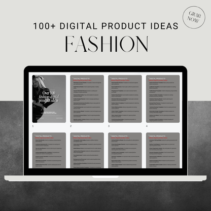 100+ Fashion Digital Product Ideas