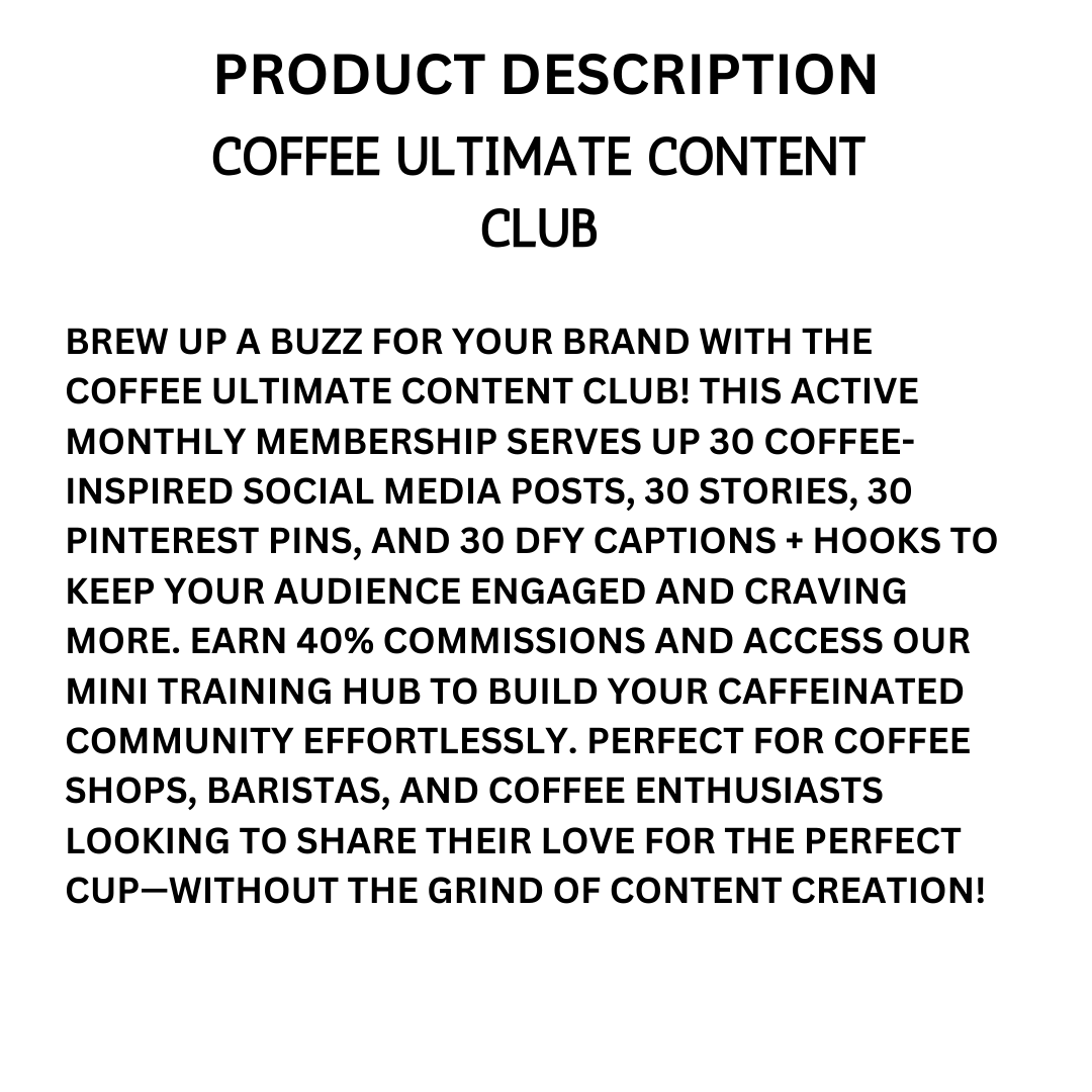 UCC | Coffee