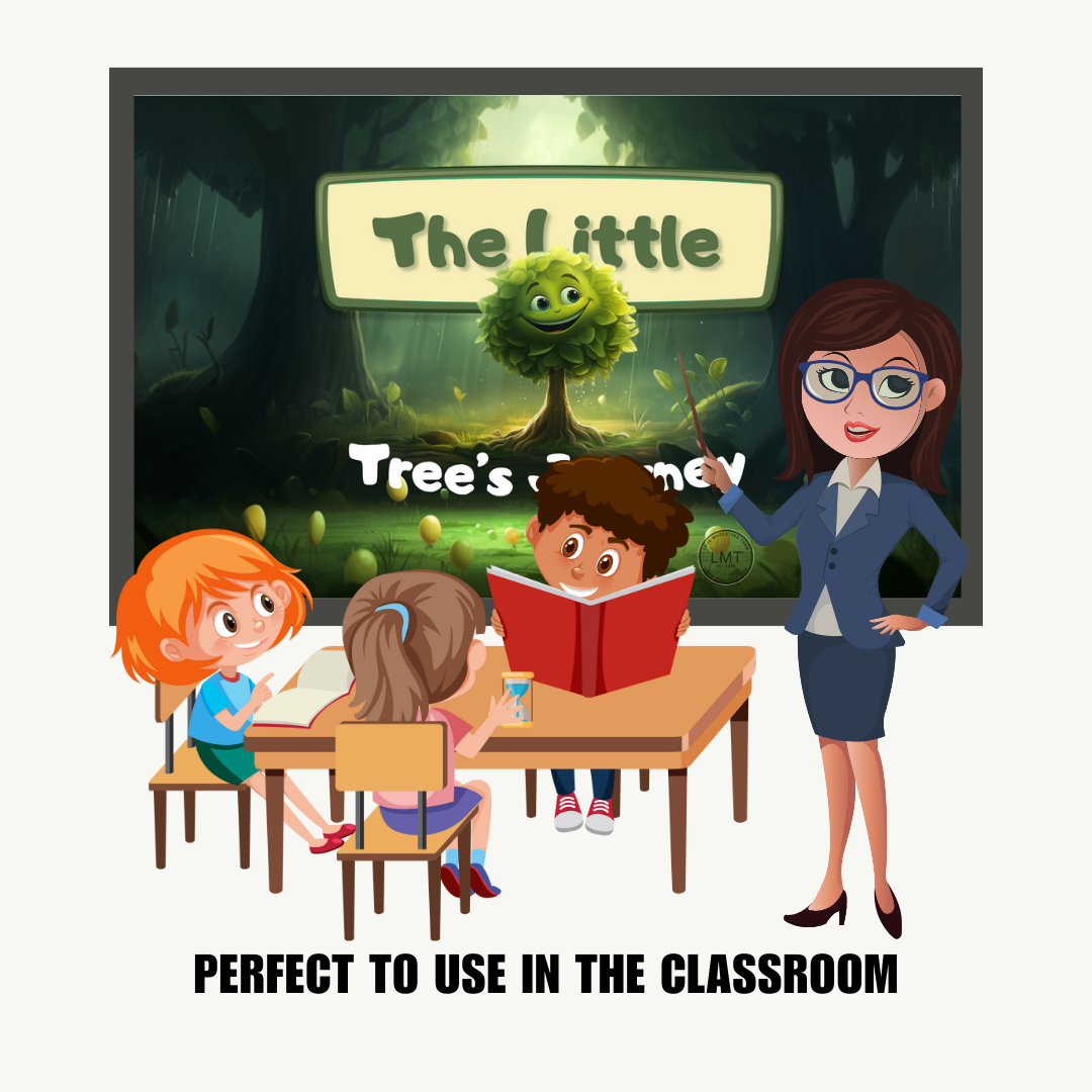 KIDS | " The Little Tree's Journey " | Editable Story-book with Audio | Canva Free