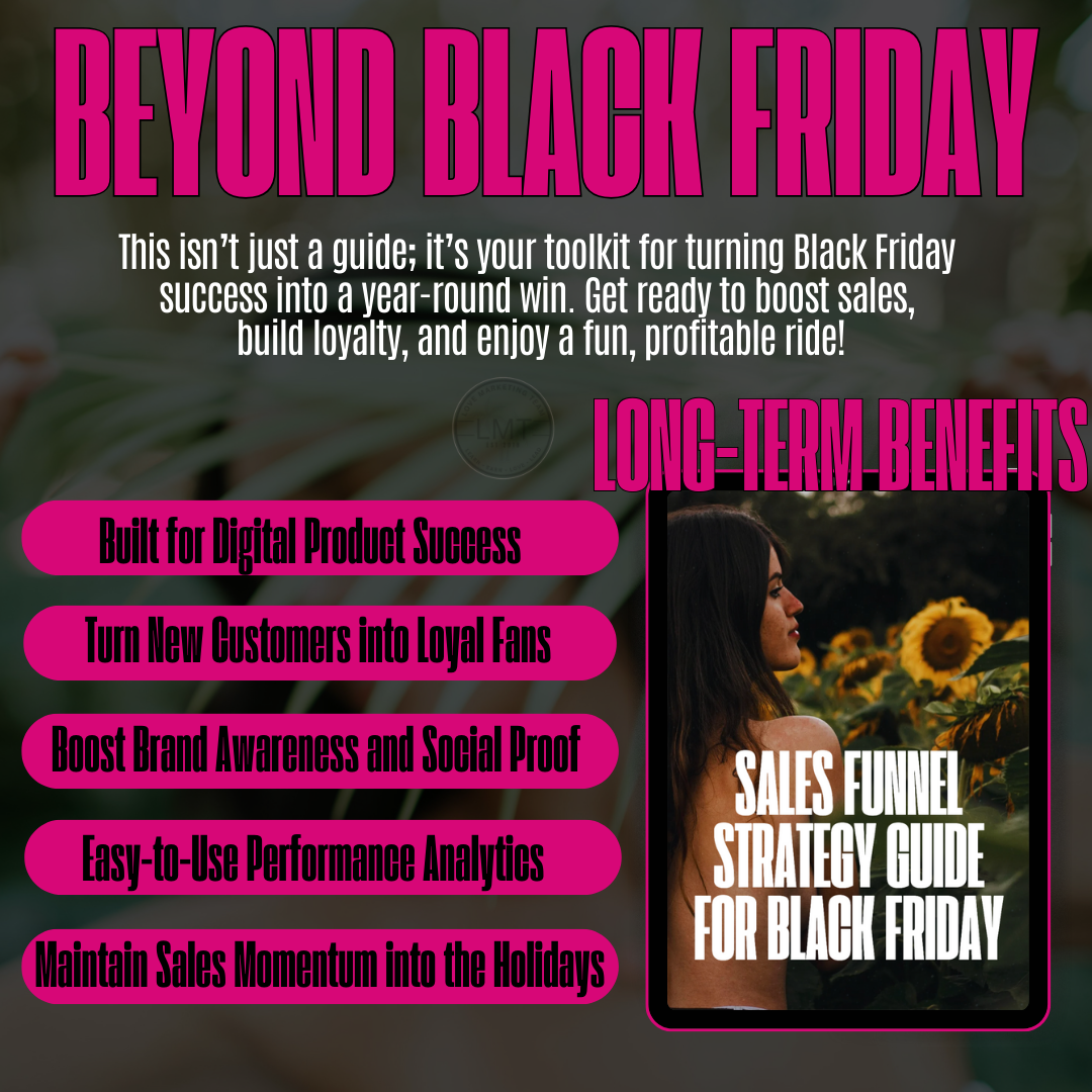 SOCIAL MEDIA | The Ultimate Black Friday Strategy Guide for Digital Products | E-book