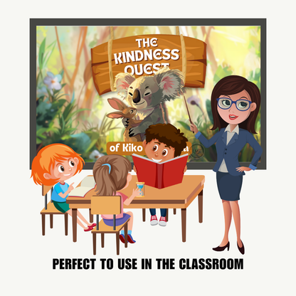 KIDS | "The Kindness Quest of Kiko the Koala" | Editable Story-book with Audio | Canva Free