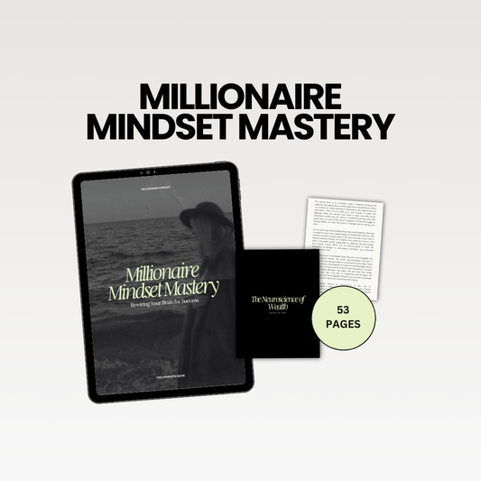 Millionaire Mindset Mastery | DFY E-book | Master Resell Rights