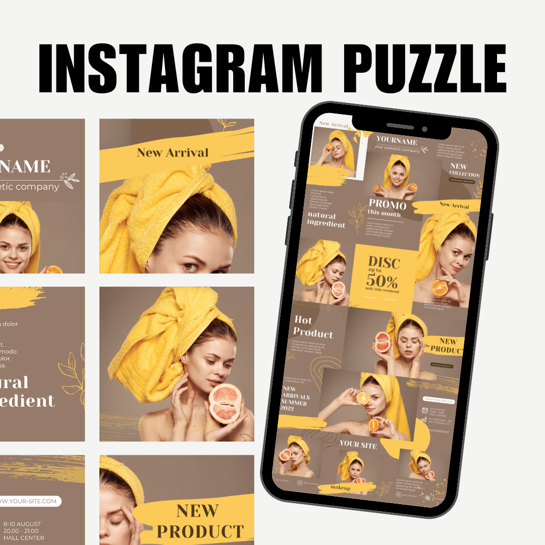 BEAUTY | SOCIAL MEDIA | INSTAGRAM PUZZLE