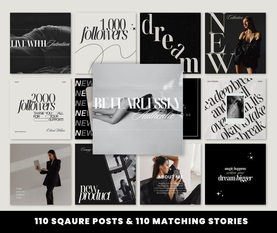 Gemma Bundle - 120 POSTS & STORIES + EBOOK + MOCKUPS