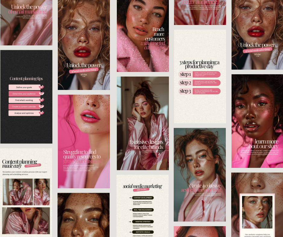 ELEVATED CHIC COLLECTION - SOCIAL MEDIA TEMPLATES