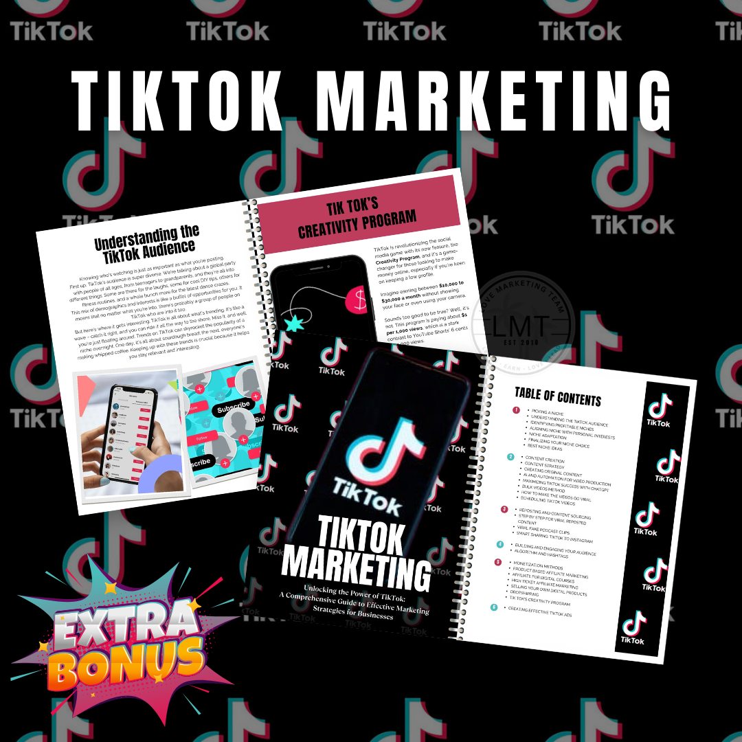 TikTok 30-Day Challenge + 6 Bonuses | + PRIVATE MENTORSHIP | CLOSES Sept 30th at 11:59pm CST