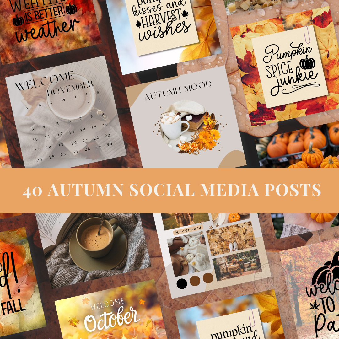 Autumn Aesthetic Bundle | MRR & PLR