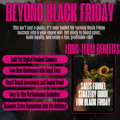 SOCIAL MEDIA | Midjourney | The Ultimate Black Friday Strategy Guide for Digital Products