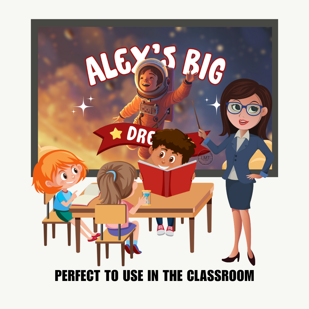 KIDS | " Alex's Big Dream" | Editable Story-book with Audio | Canva Free