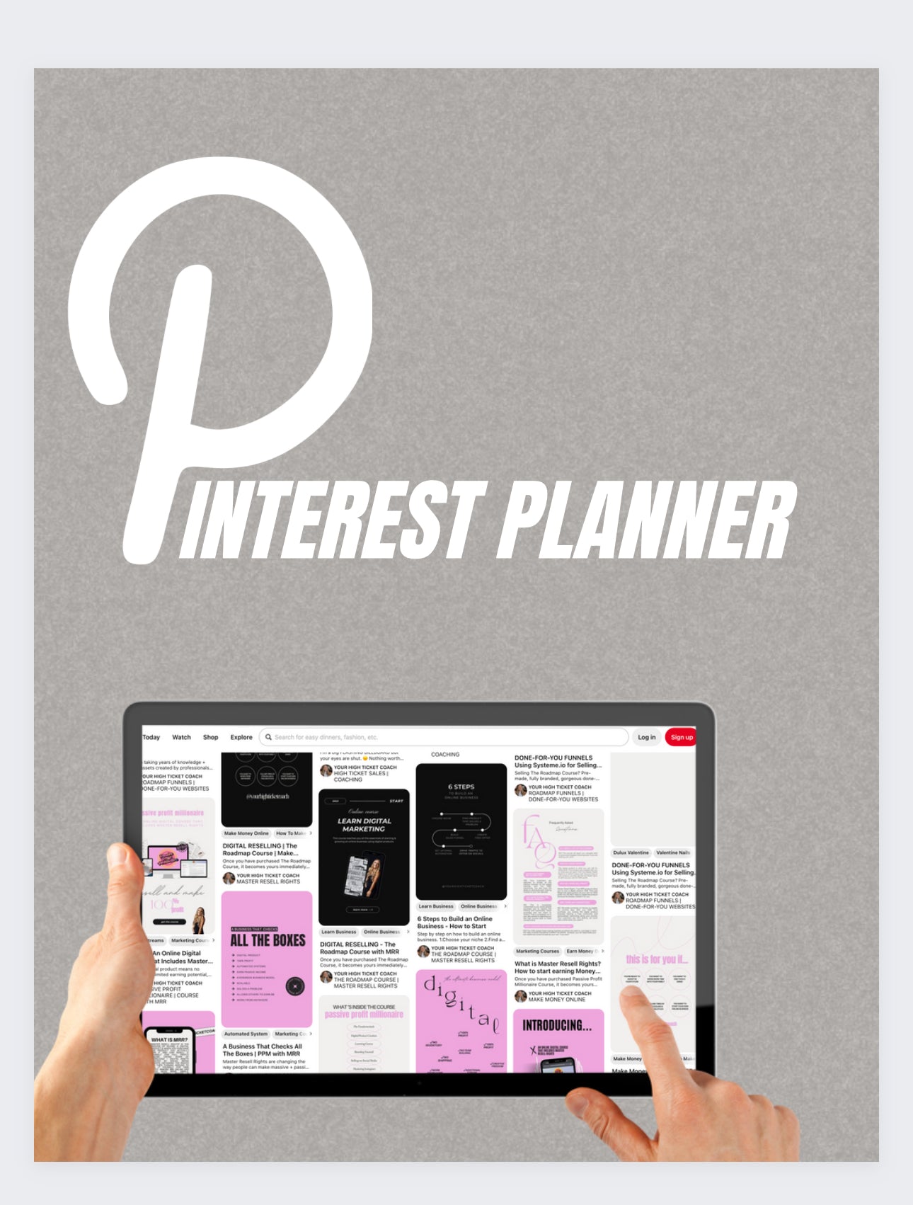 5 Social Media Planners All-In-One (134 pages)