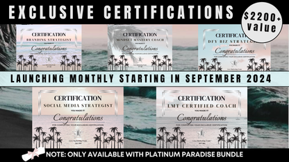 PLATINUM PARADISE | PAY IN 6 OPTION