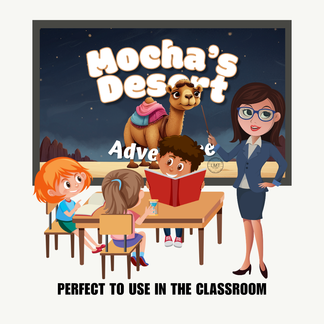 KIDS | "Mocha's Desert Adventure" | Editable Story-book with Audio | Canva Free