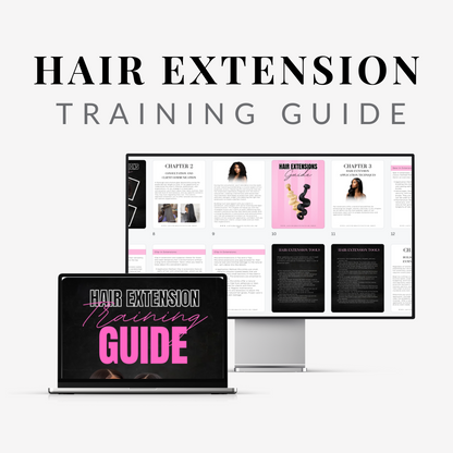 Hair Extension Training Guide | Beauty | E-BOOK | PLR