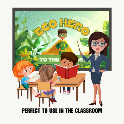 KIDS | "Eco Hero to the Rescue!" | Editable Story-book with Audio | Canva Free