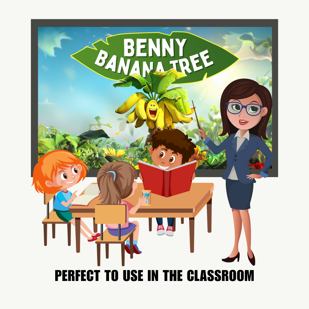 KIDS | "Benny the Banana Tree" | Editable Story-book with Audio | Canva Free