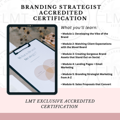 Branding Strategist | Accredited Certification