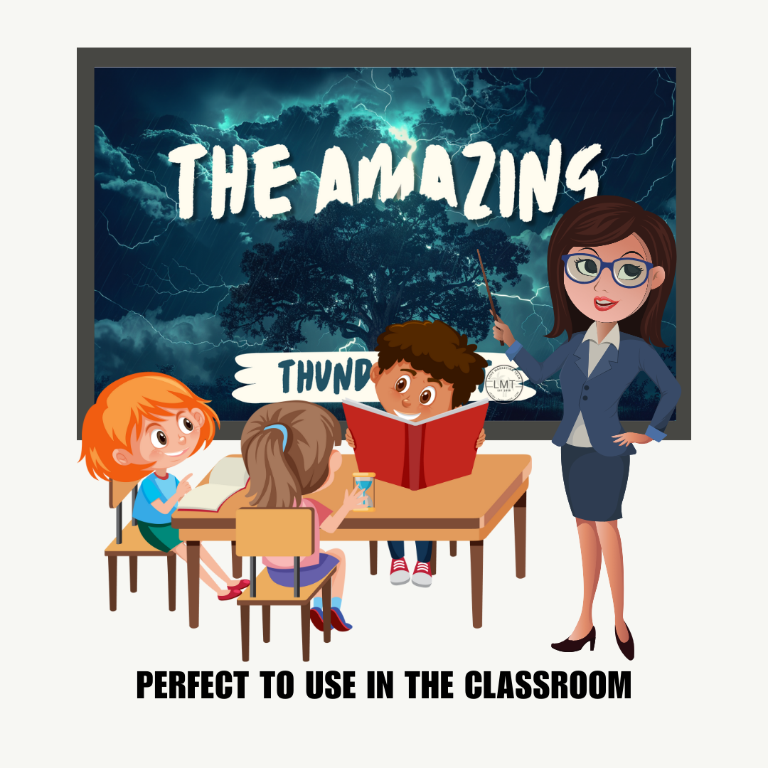 KIDS | "The Amazing Thunderbolt" | Editable Story-book with Audio | Canva Free