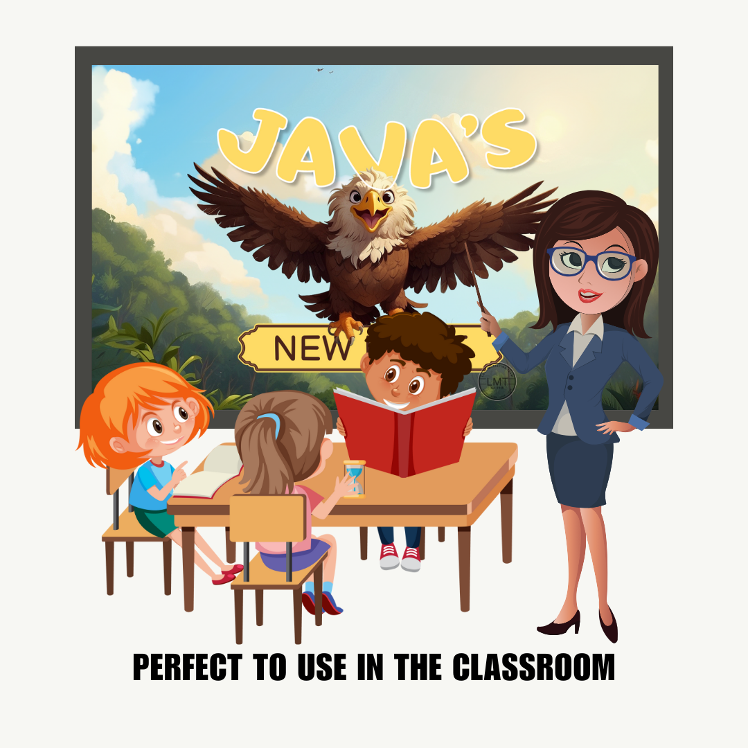 KIDS | "Java's New Home" | Editable Story-book with Audio | Canva Free