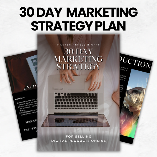 30 Day Marketing Strategy Growth Plan with MRR