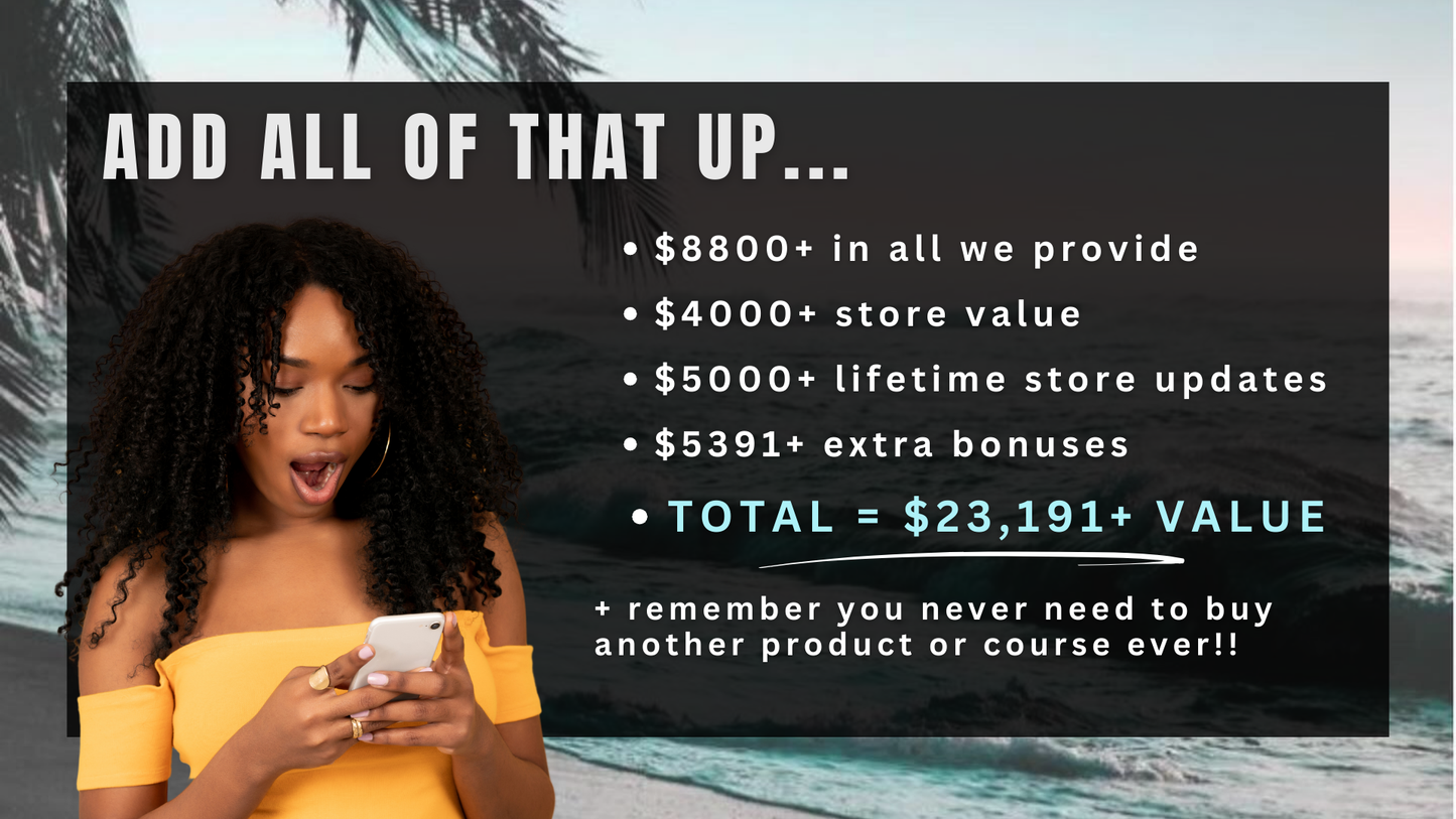 PLATINUM PARADISE | PAY IN 4 | Start Today For $274/pmt