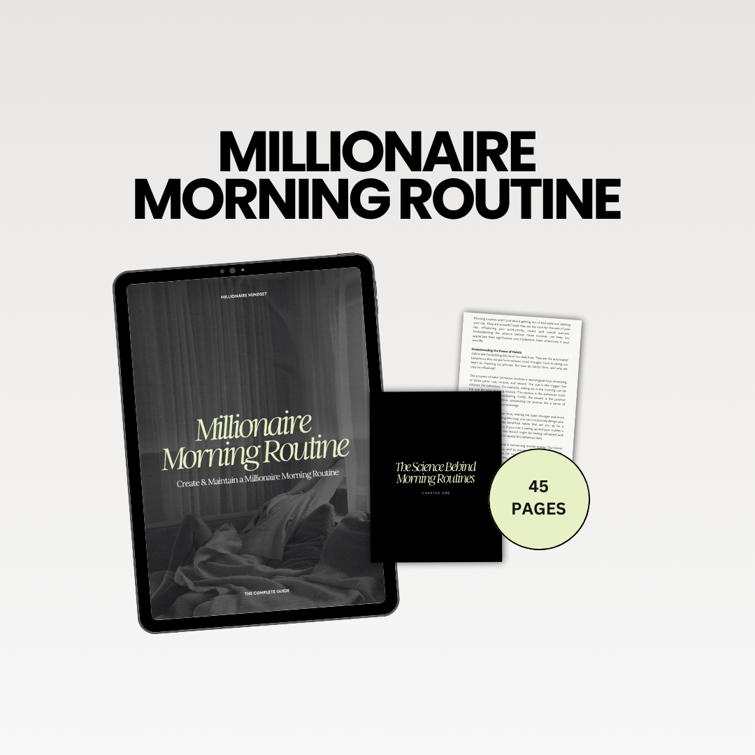 Millionaire Morning Routine | E-book | Master Resell Rights