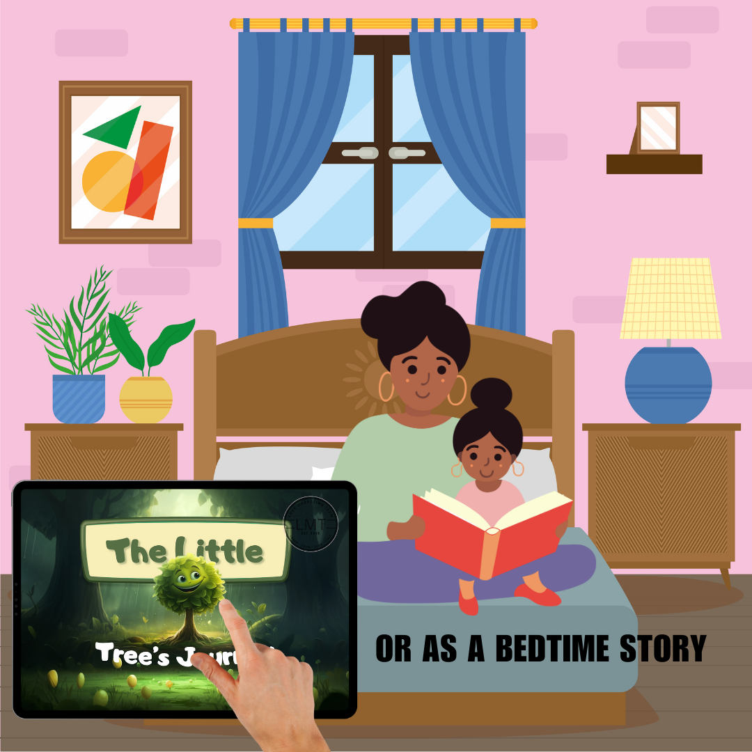 KIDS | " The Little Tree's Journey " | Editable Story-book with Audio | Canva Free