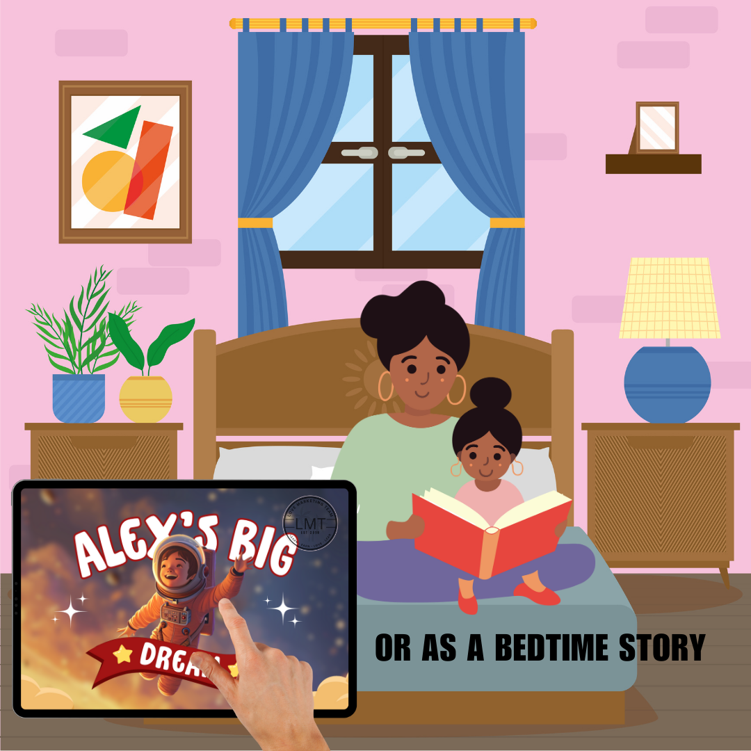 KIDS | " Alex's Big Dream" | Editable Story-book with Audio | Canva Free