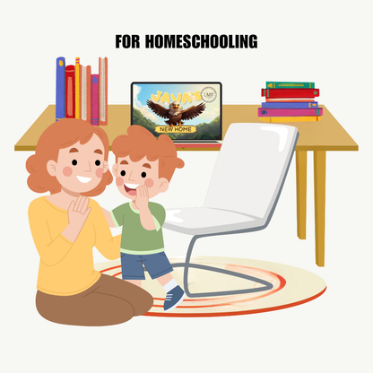 KIDS | "Java's New Home" | Editable Story-book with Audio | Canva Free