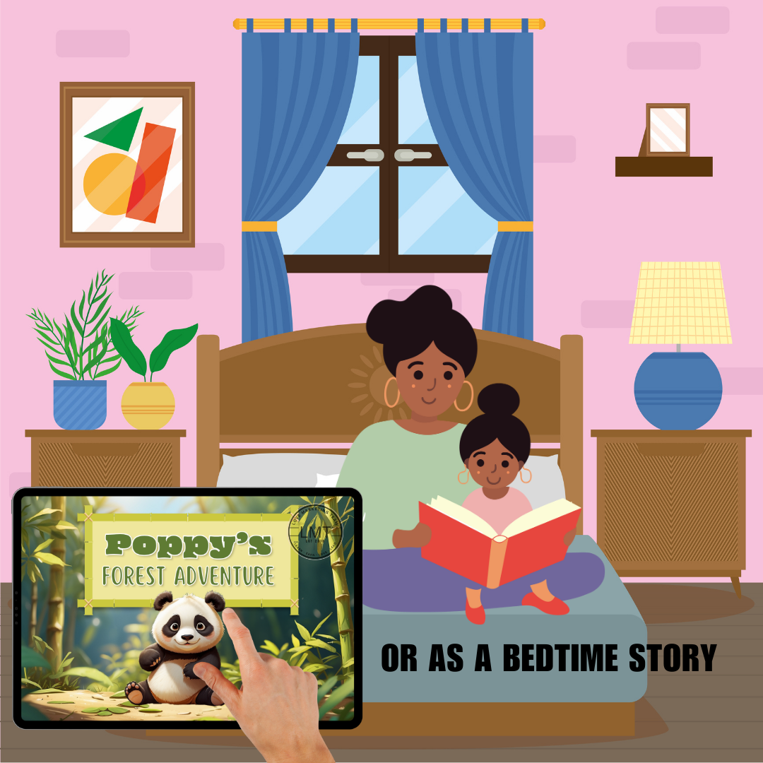 KIDS | "Poppy's Forest Adventure" | Editable Story-book with Audio | Canva Free