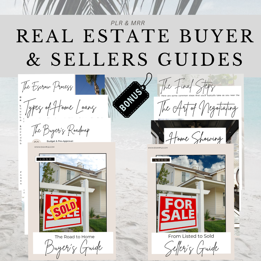 Ultimate Real Estate Bundle  | PLR  | MRR